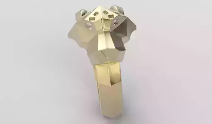 PHANTER RING - ANILLO PANTERA 3D print model