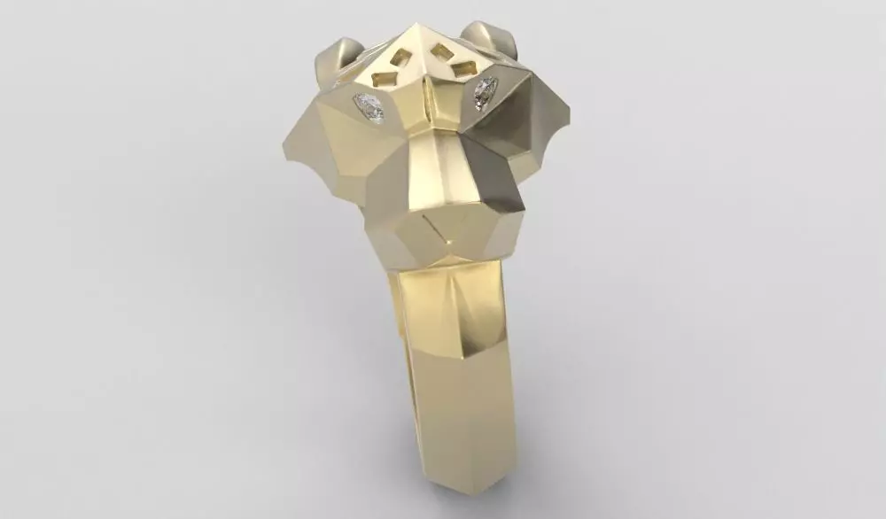 PHANTER RING - ANILLO PANTERA 3D print model_0