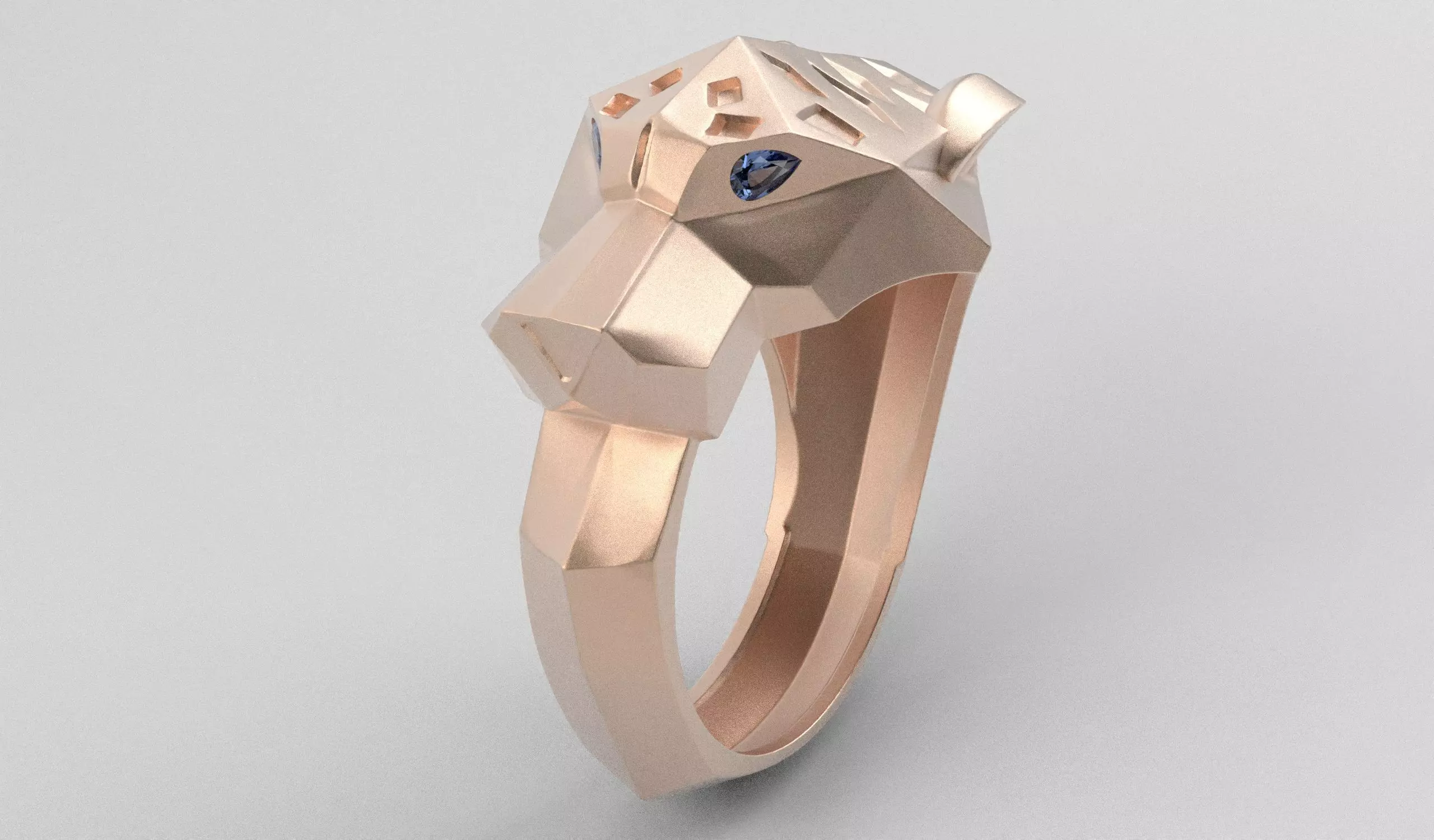 PHANTER RING - ANILLO PANTERA 3D print model_50