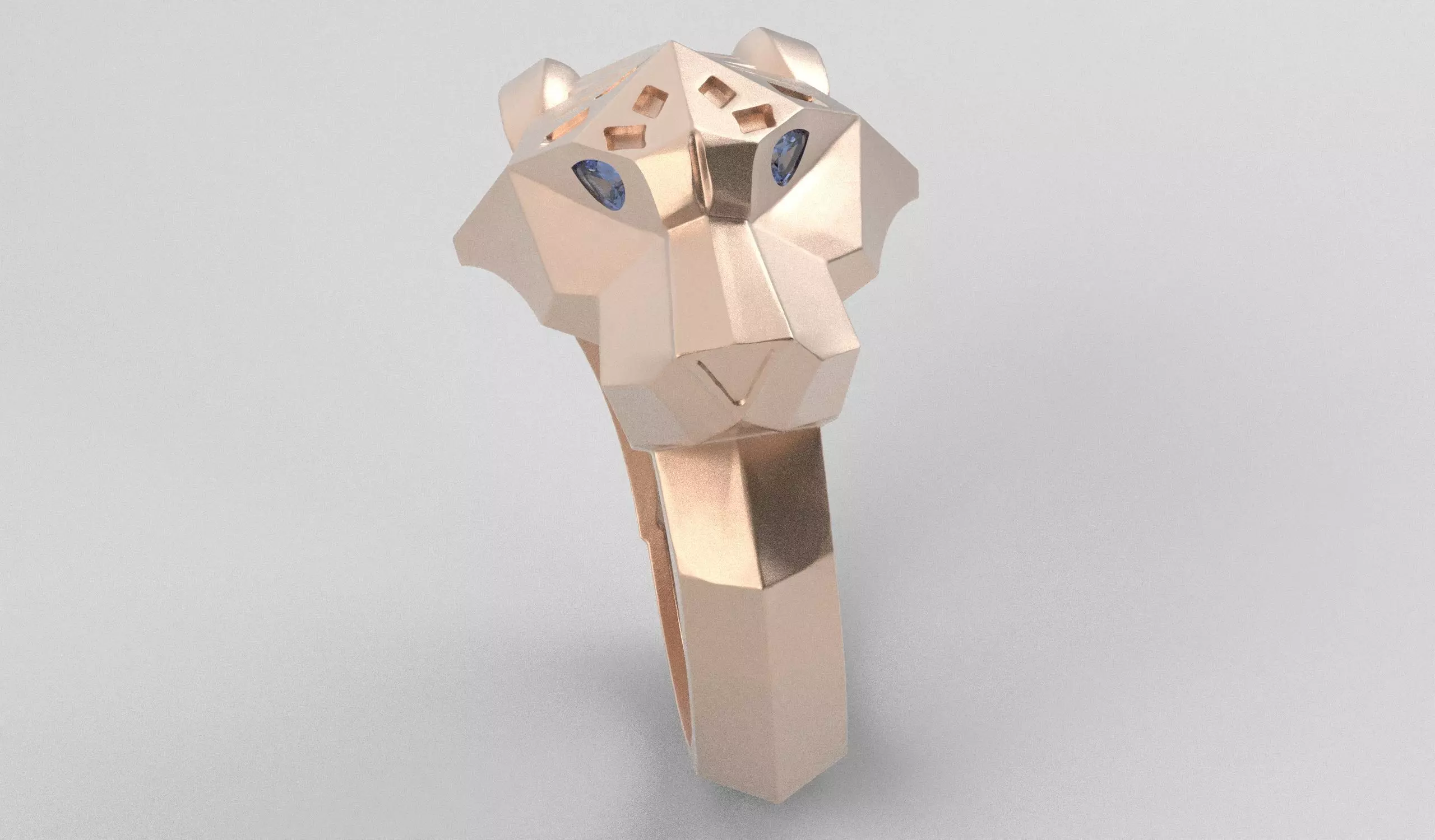 PHANTER RING - ANILLO PANTERA 3D print model_20