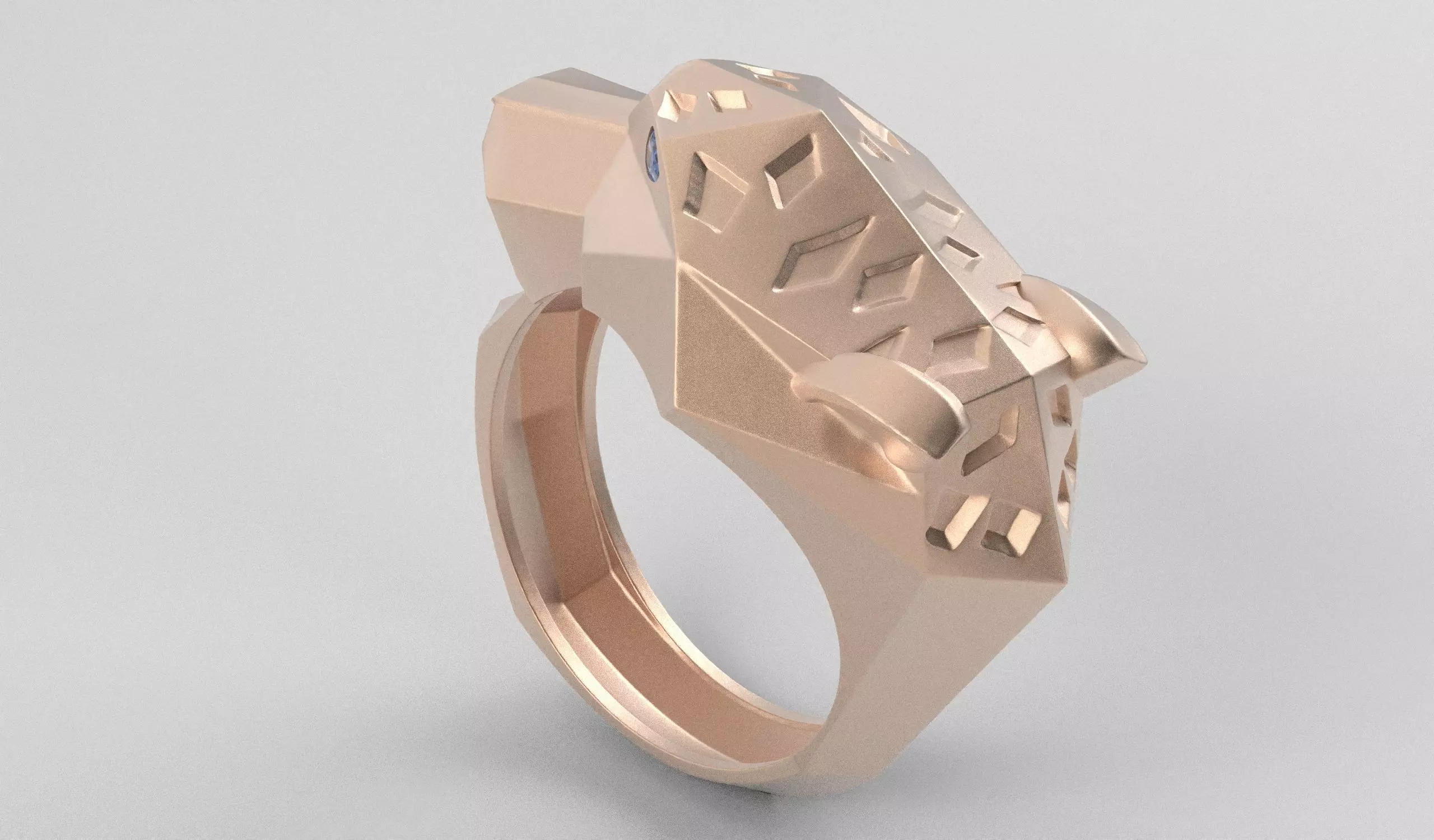PHANTER RING - ANILLO PANTERA 3D print model_89