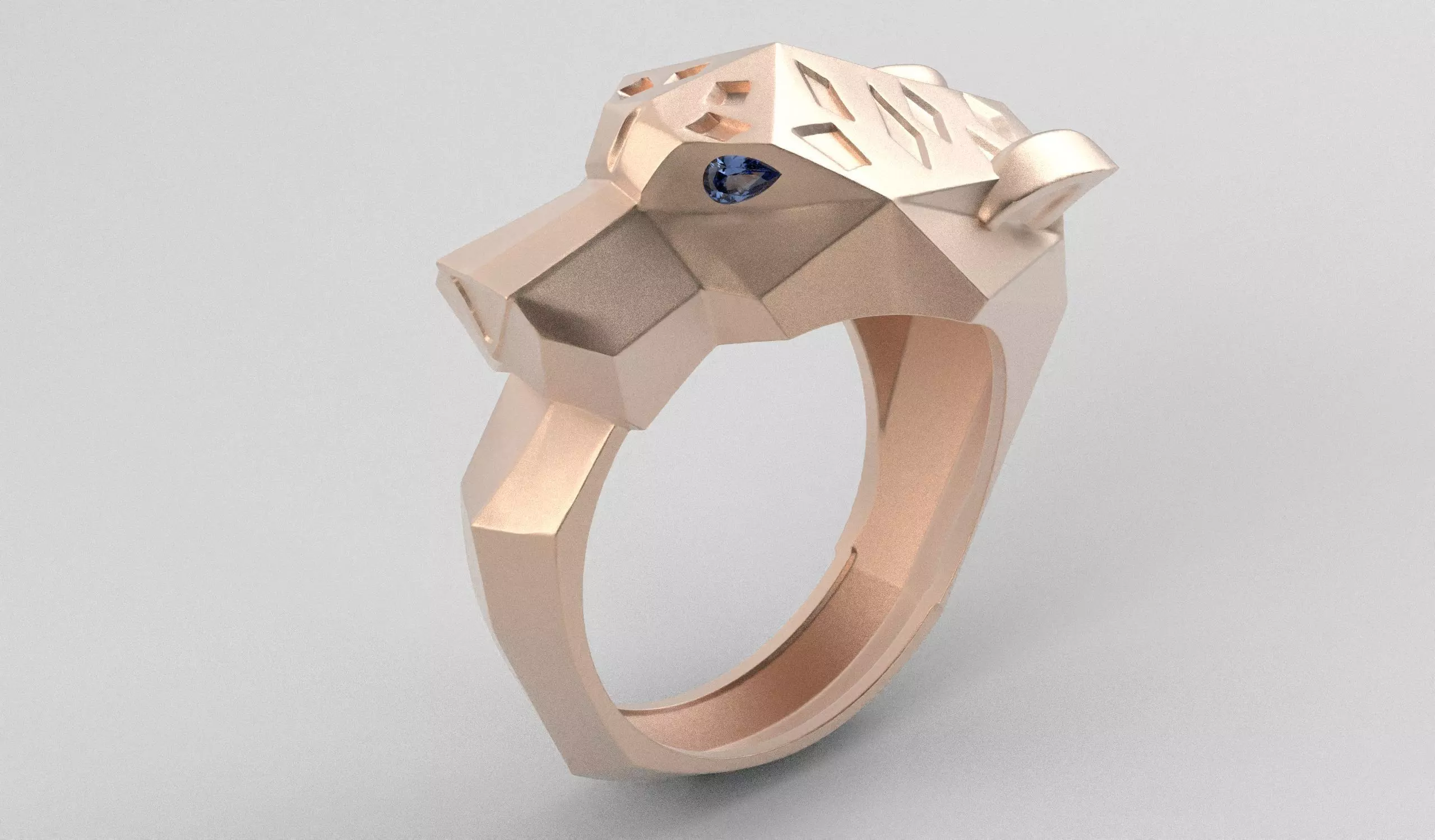 PHANTER RING - ANILLO PANTERA 3D print model_13