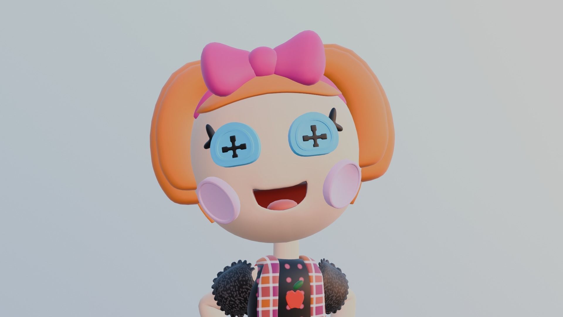 Lalaloopsy Bea Spells A Lot free 3D model rigged | CGTrader