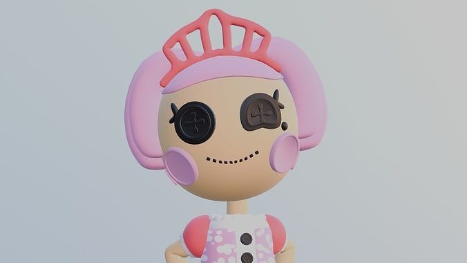 Lalaloopsy Jewel Sparkles Free 3D model