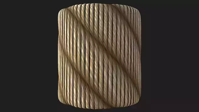Seamless PBR  rope material