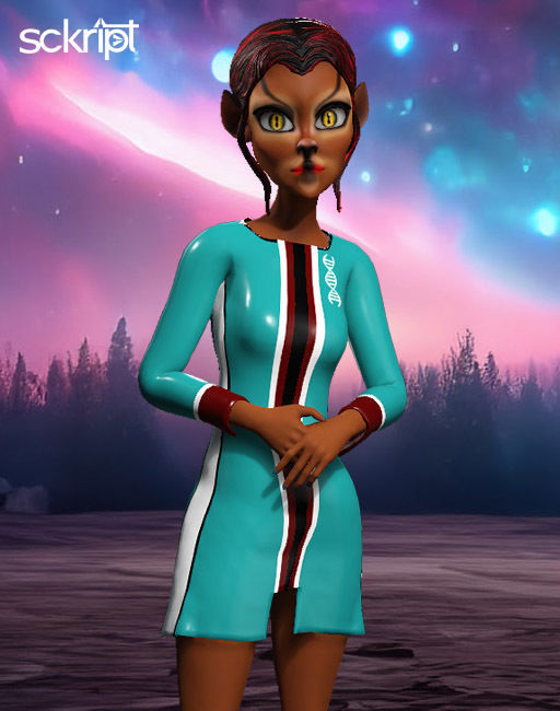 Sckript Toon Series Science-fiction collection The Doctor Low-poly 3D model_2