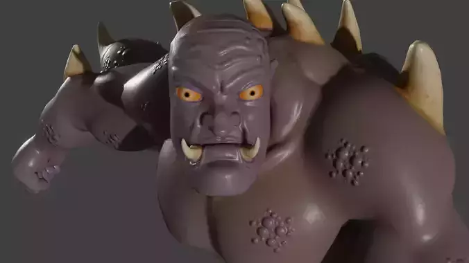 Thraxor the Venomous Brute Low-poly 3D model Thraxor the Venomous Brute Low-poly 3D model