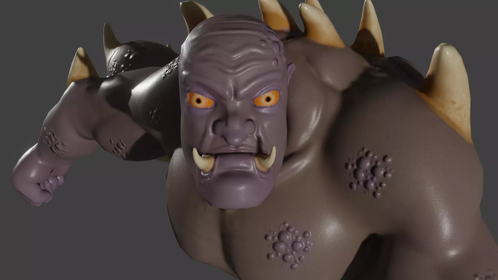 Thraxor the Venomous Brute Low-poly 3D model_0