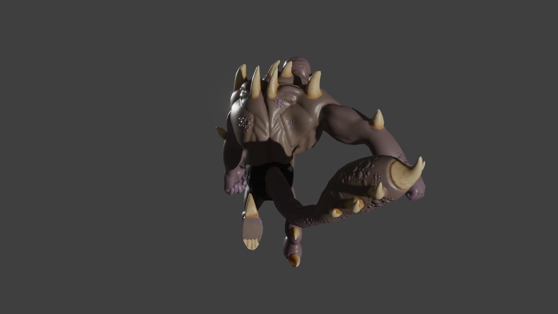Thraxor the Venomous Brute Low-poly 3D model_12