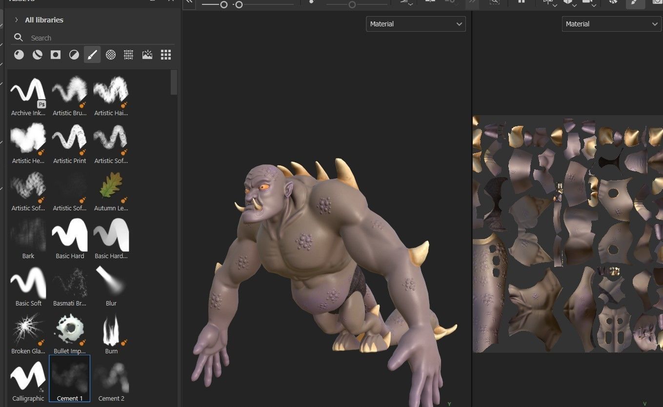 Thraxor the Venomous Brute Low-poly 3D model_20
