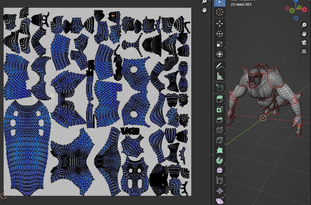 Thraxor the Venomous Brute Low-poly 3D model_19