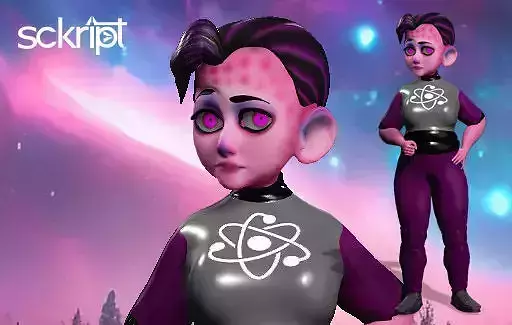 Sckript Toon Series Science-fiction collection The Engineer Low-poly 3D model