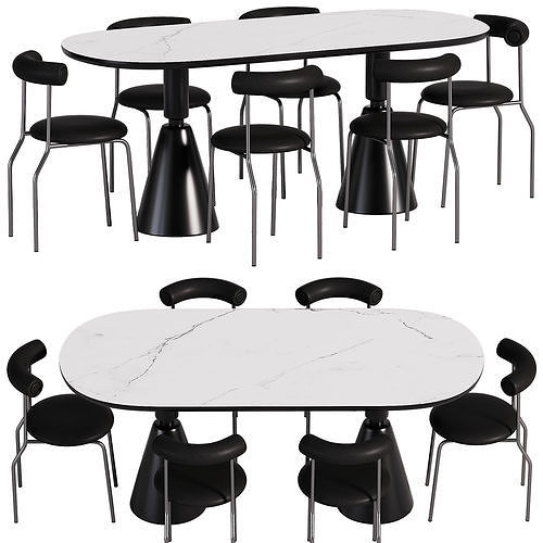 Dining table PH 7073 3D model