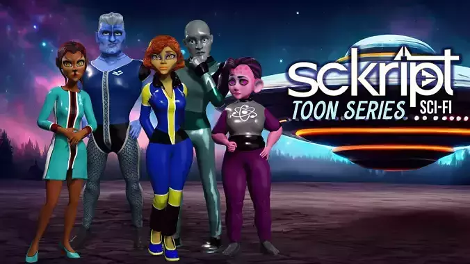 Sckript Toon Series Science-fiction collection 