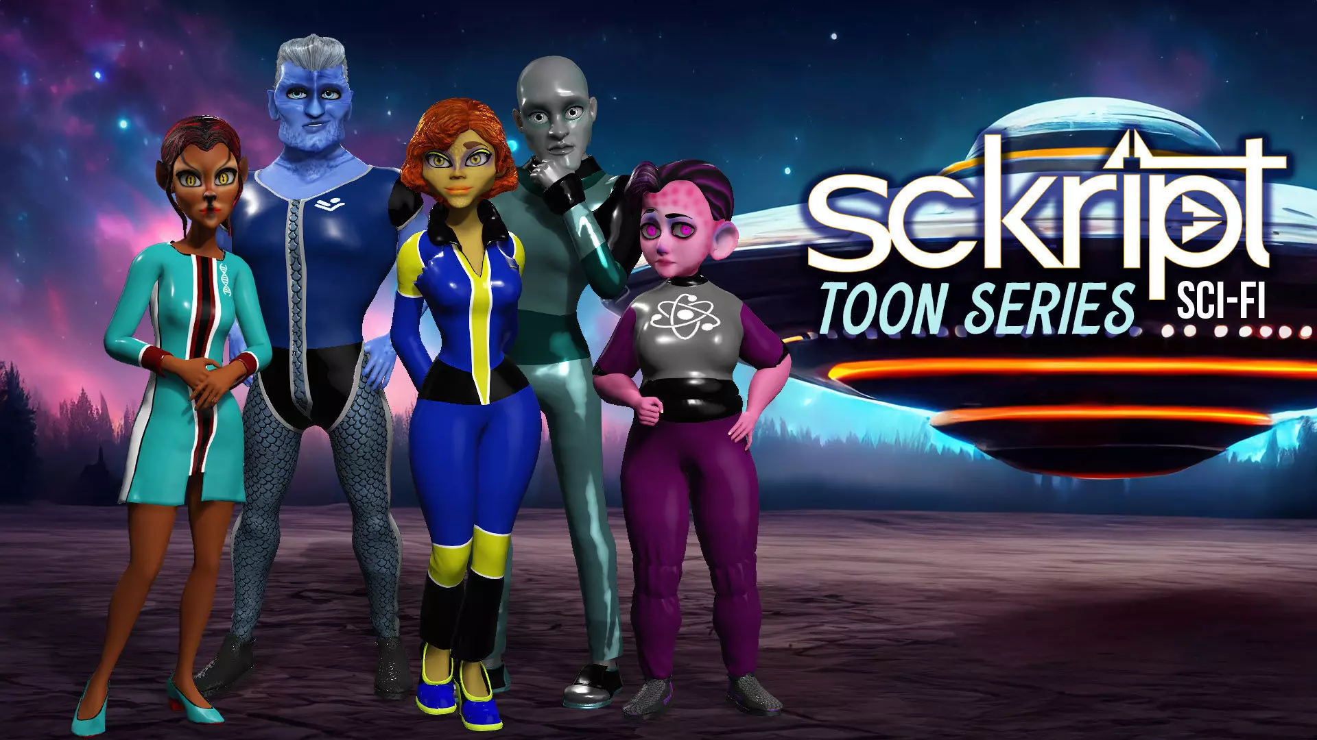 Sckript Toon Series Science-fiction collection _0