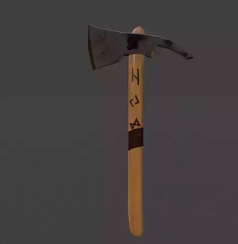 One hand axe 3D model