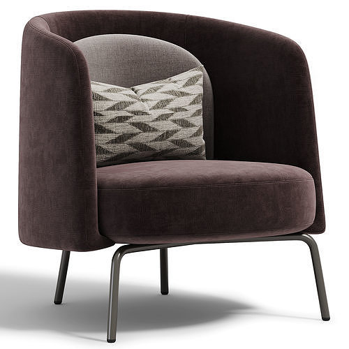 Armchair Ditre Italia Luci 3D model