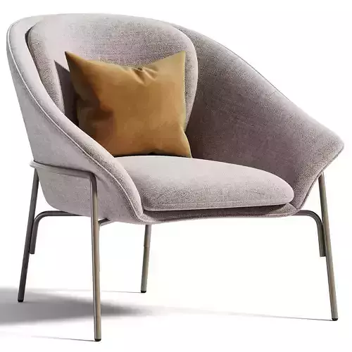  Lauren melange wicker armchair