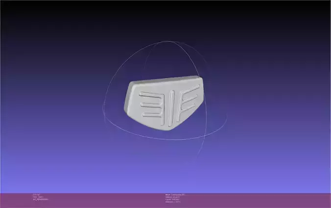 Frieren Himmel Coat Buckle 3D print model