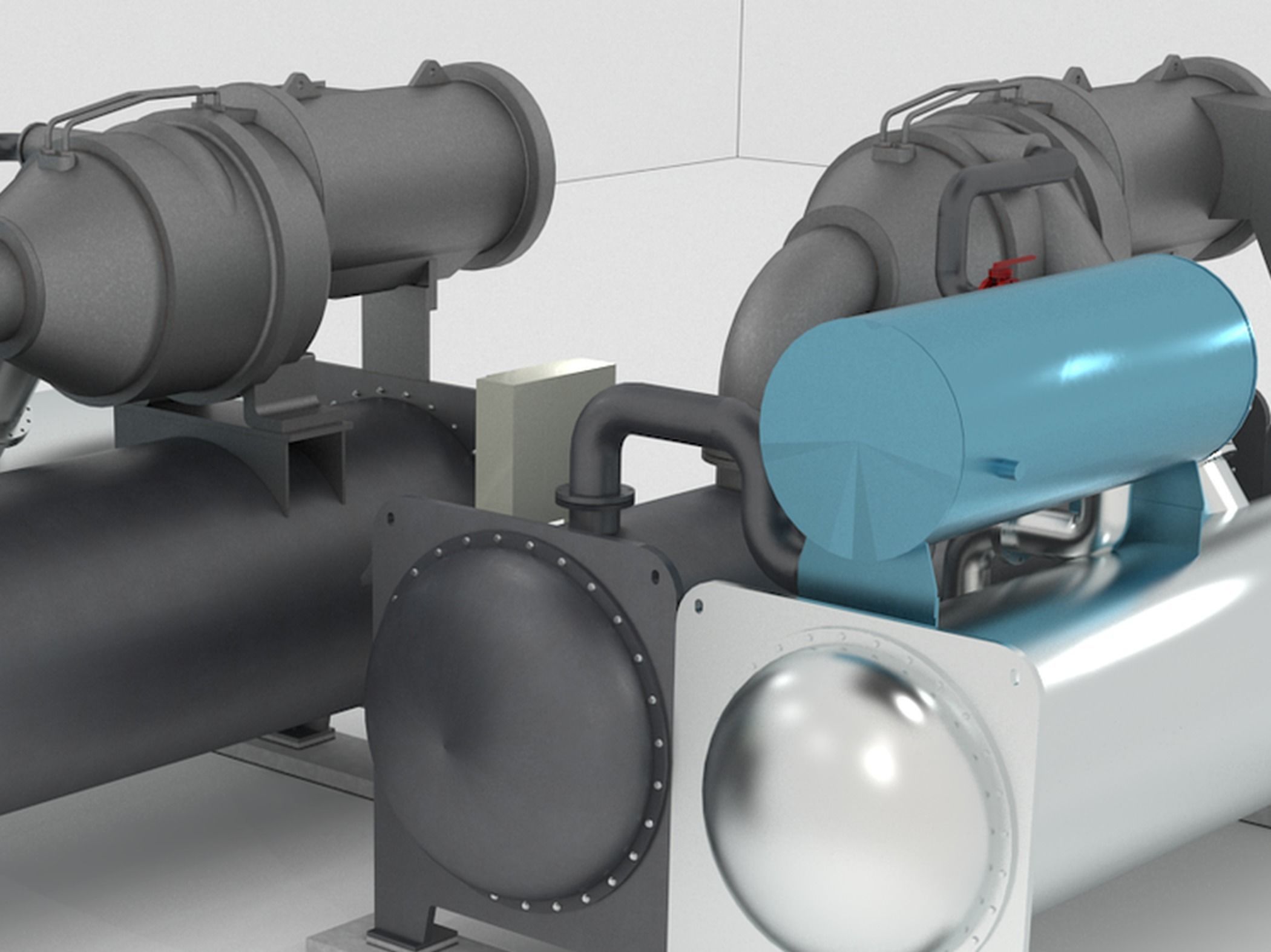 Film Centrifugal Midea Efficiency Unit 3D model_1