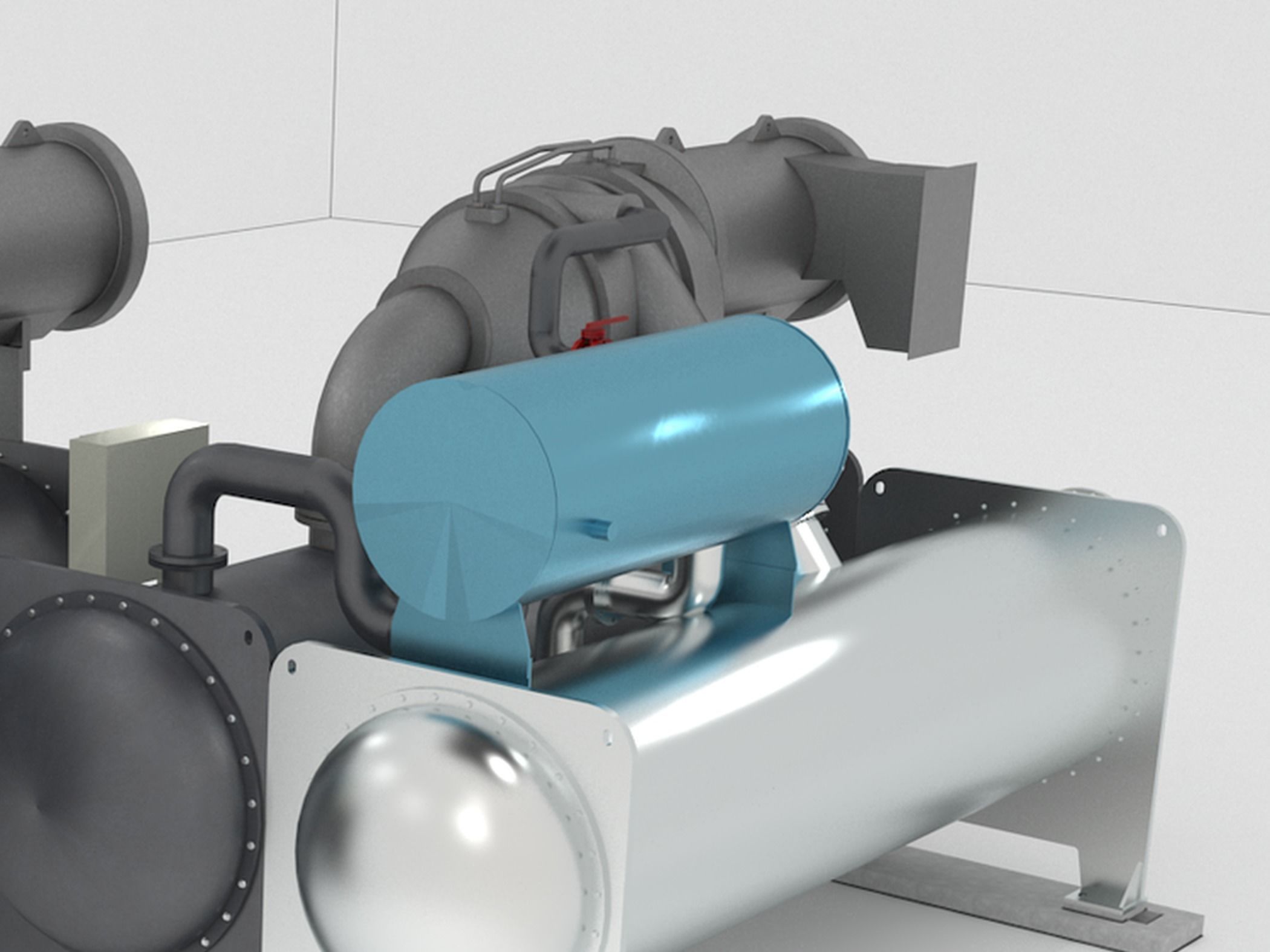 Film Centrifugal Midea Efficiency Unit 3D model_4