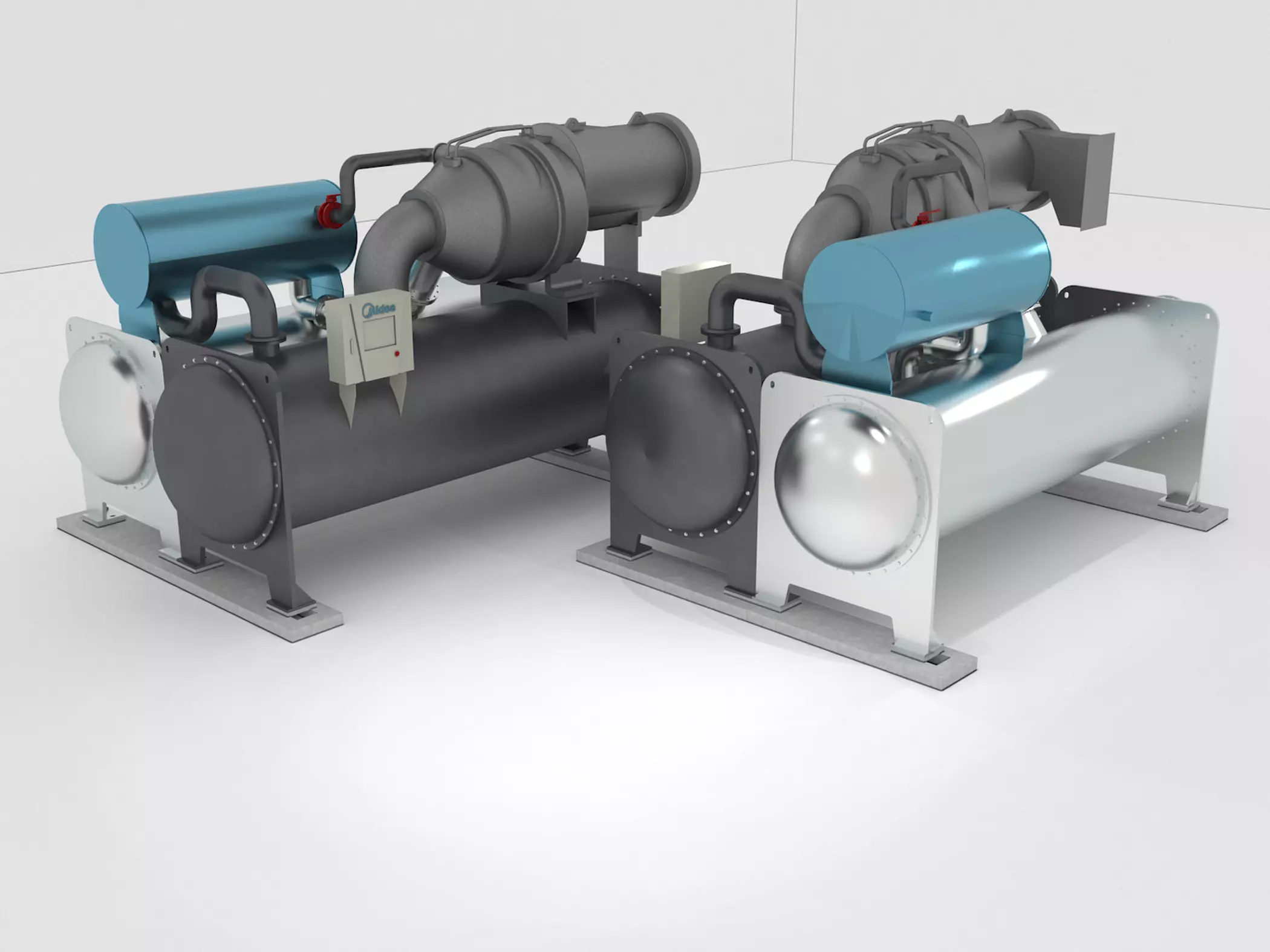 Film Centrifugal Midea Efficiency Unit 3D model_0