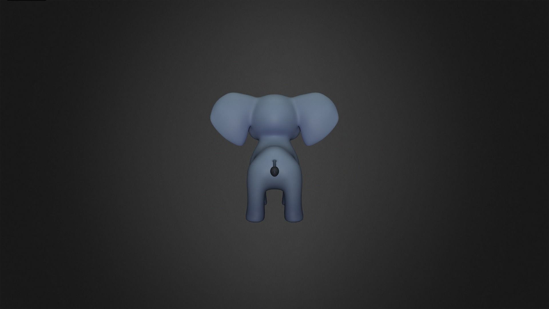 Asset - Cartoons - Animal Elephant Rigged 3D model_10