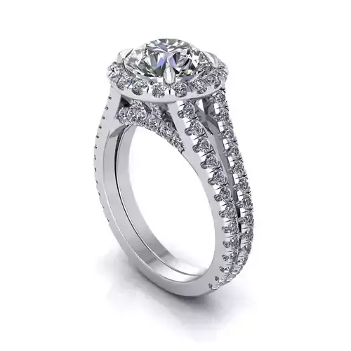 Women Diamond Wedding Ring R173