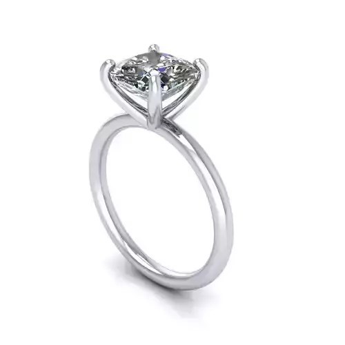 Solitaire Diamond Fashion Ring R142