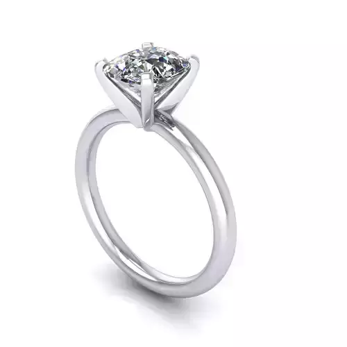 Solitaire Diamond Wedding Ring R143