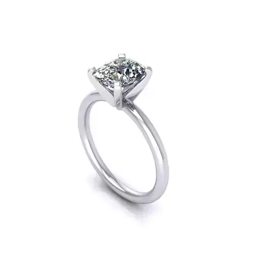 Solitaire Women Diamond Engagement Ring R144