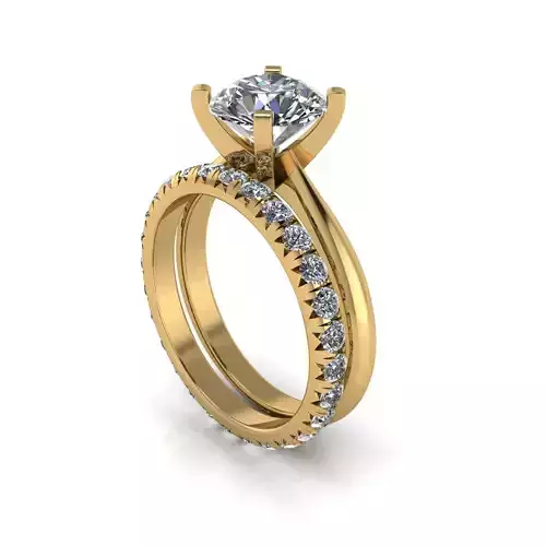 Matching Engagement Rings R50