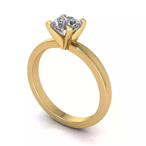 Solitaire Women Diamond Wedding Ring R158
