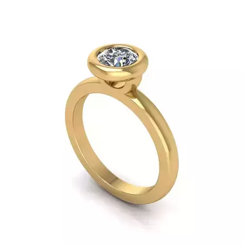 Solitaire Women Diamond Wedding Ring R161