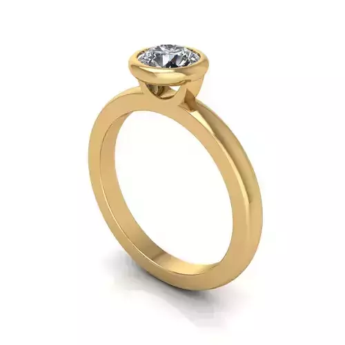 Solitaire Women Diamond Wedding Ring R165