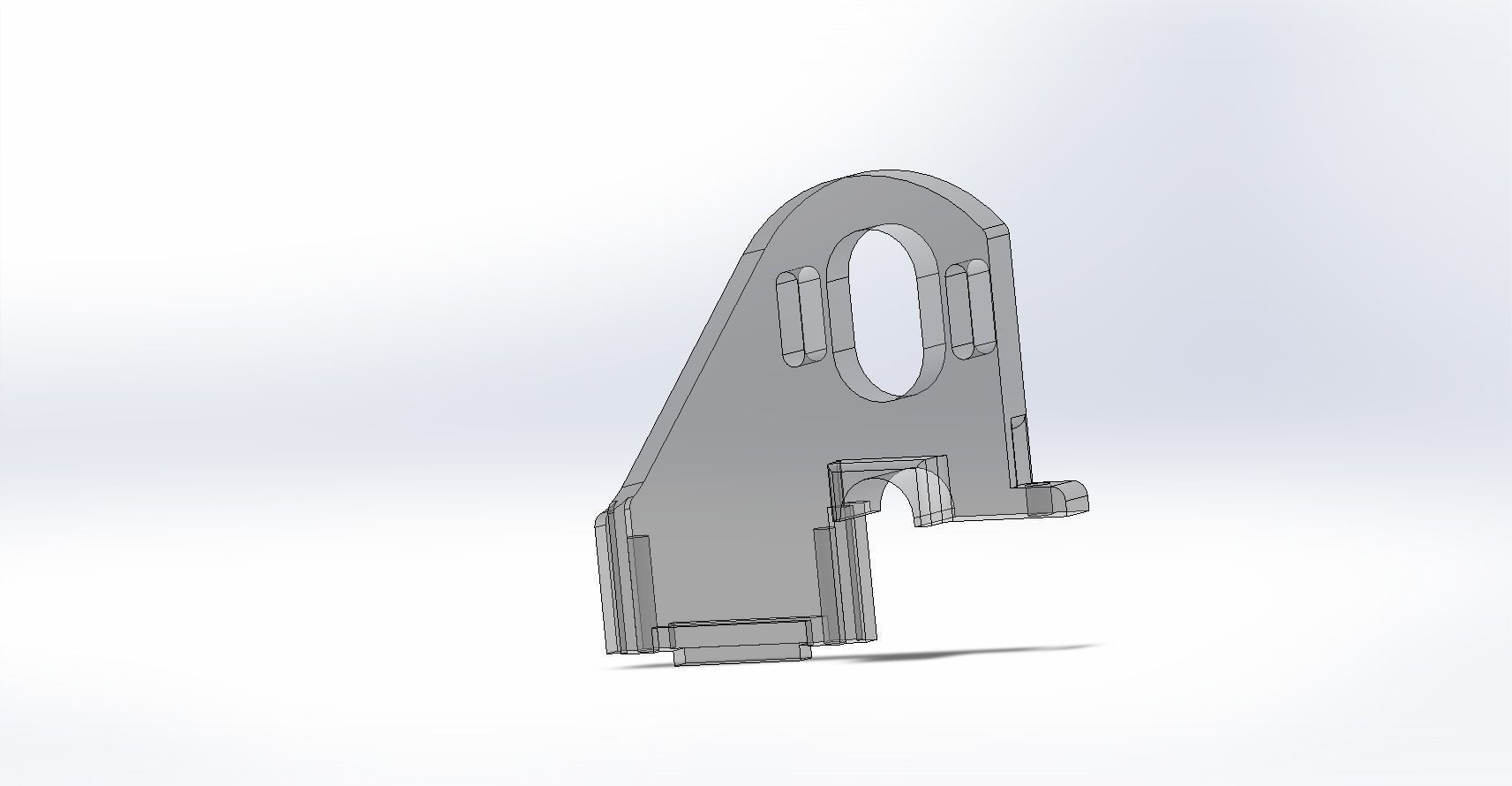 TT02 High Mount 3D print model_1