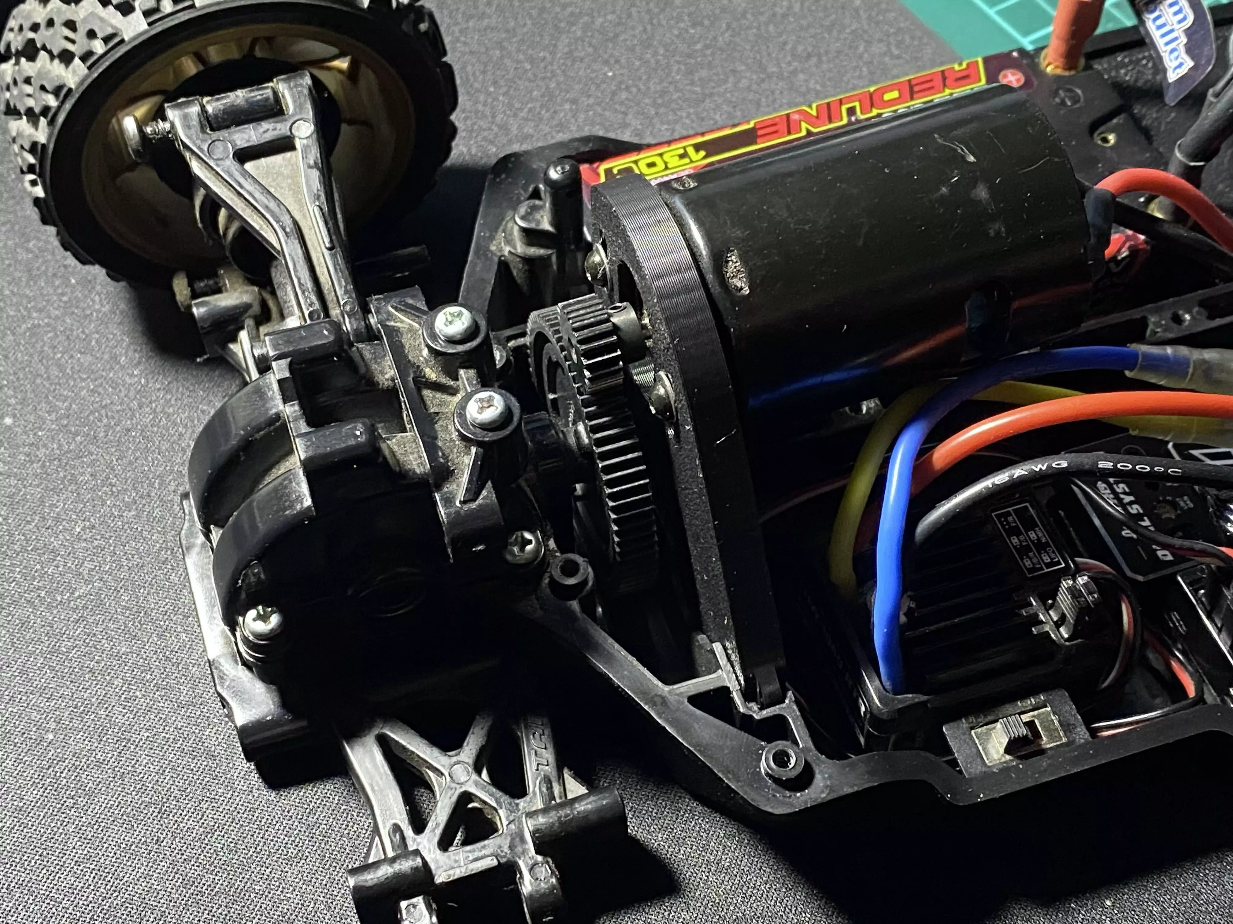 TT02 High Mount 3D print model_0