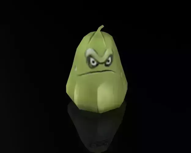 Creative Pumpkin  Low-poly 3D model