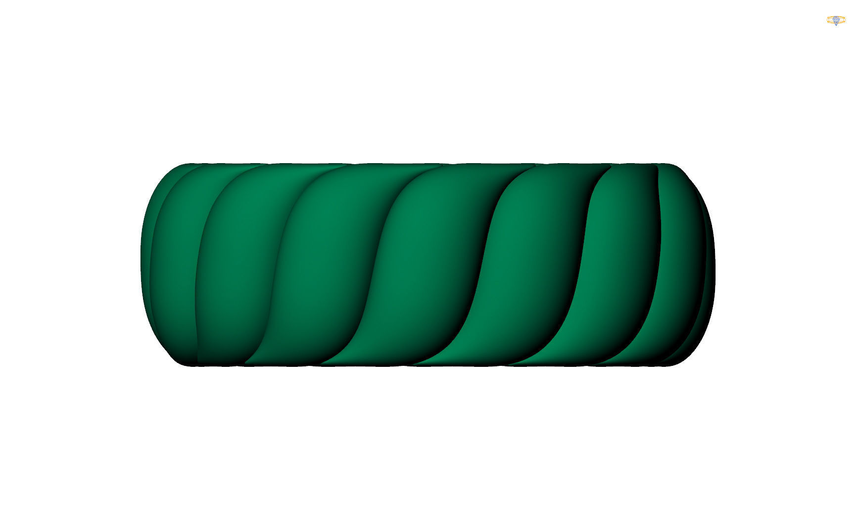 Lustrous harmony ring 3D print model_6