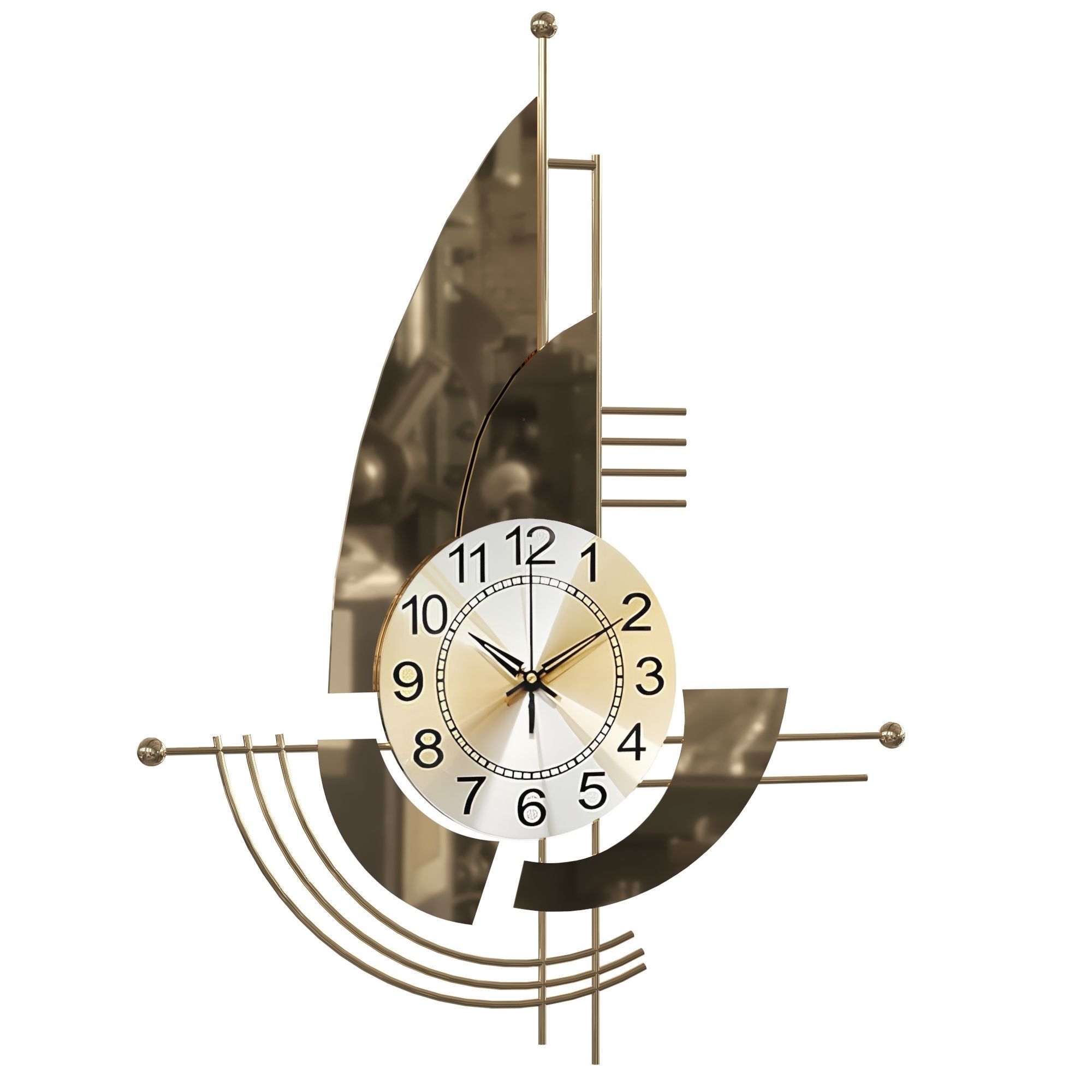 wall clock 51 3D model_1
