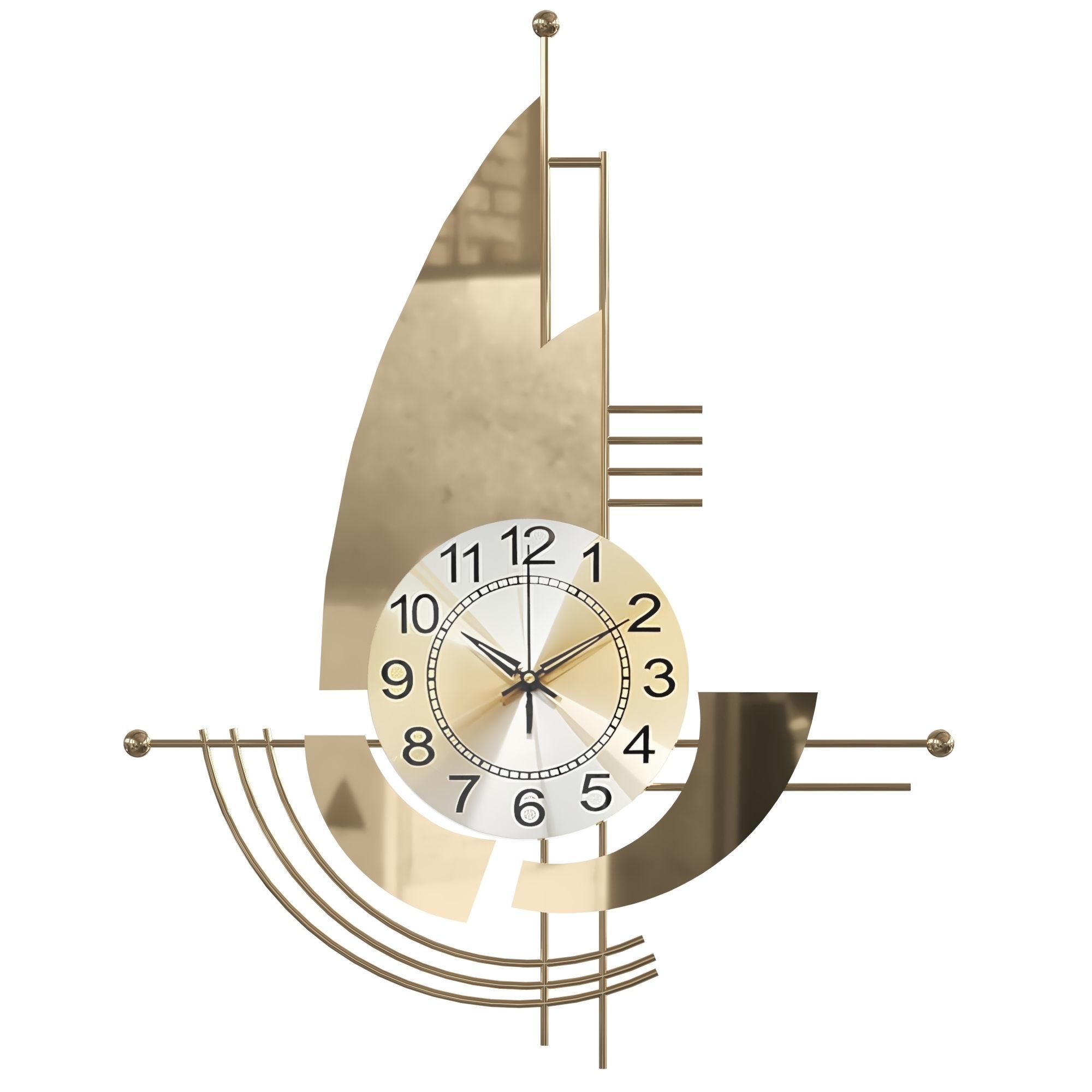wall clock 51 3D model_2