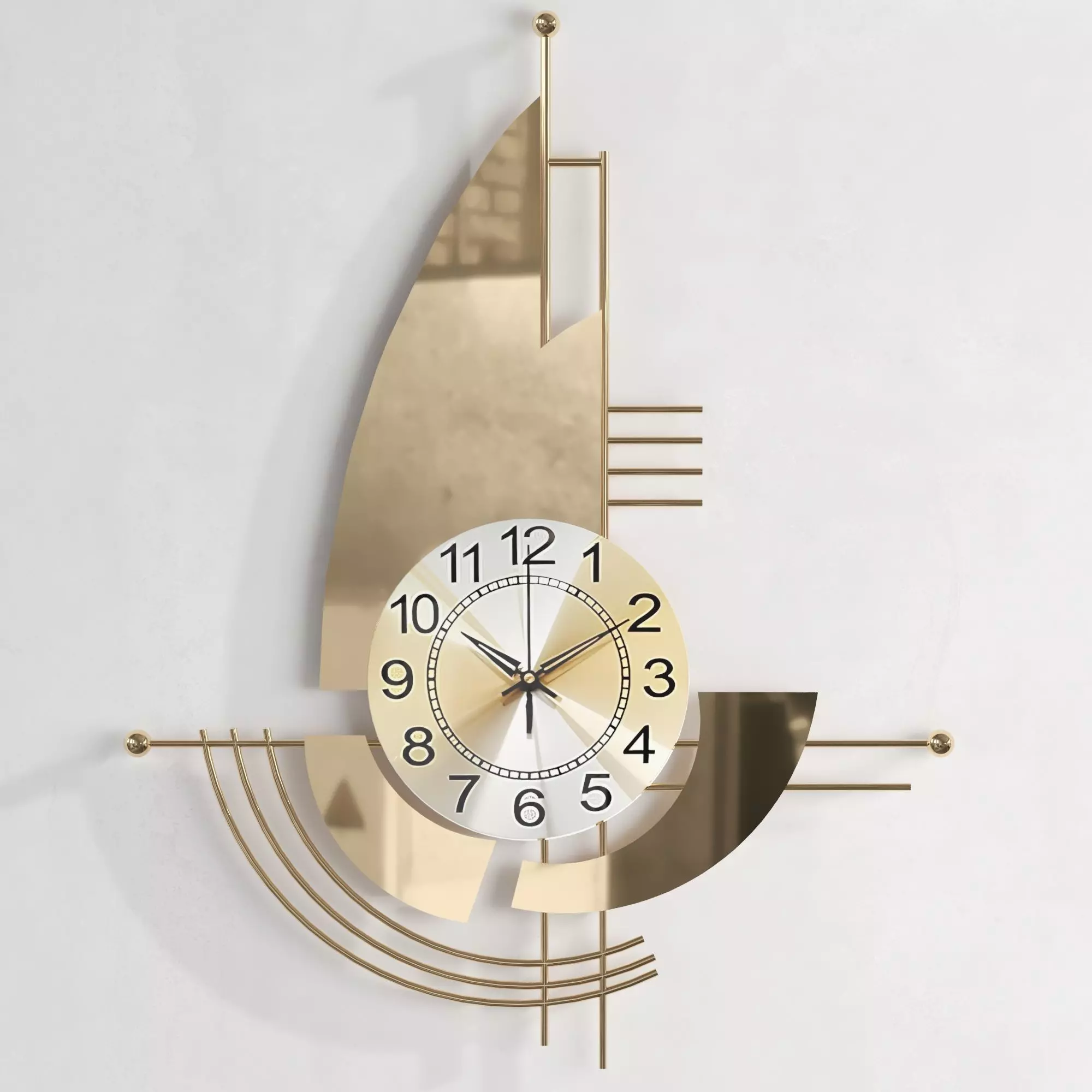 wall clock 51 3D model_0