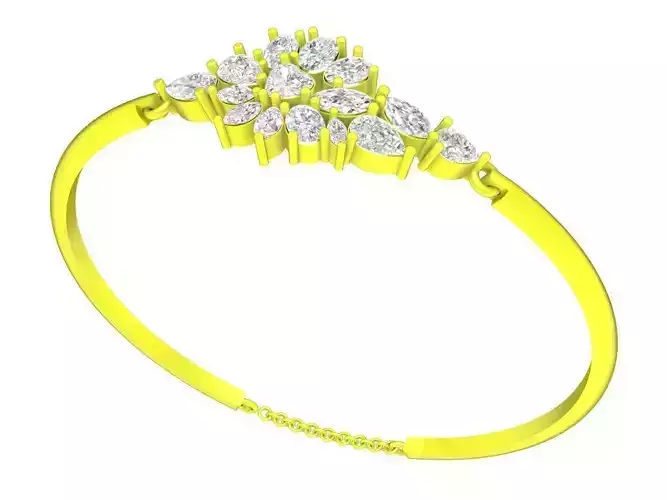 A7564 Beautiful Diamond Women Bangle Bracelets