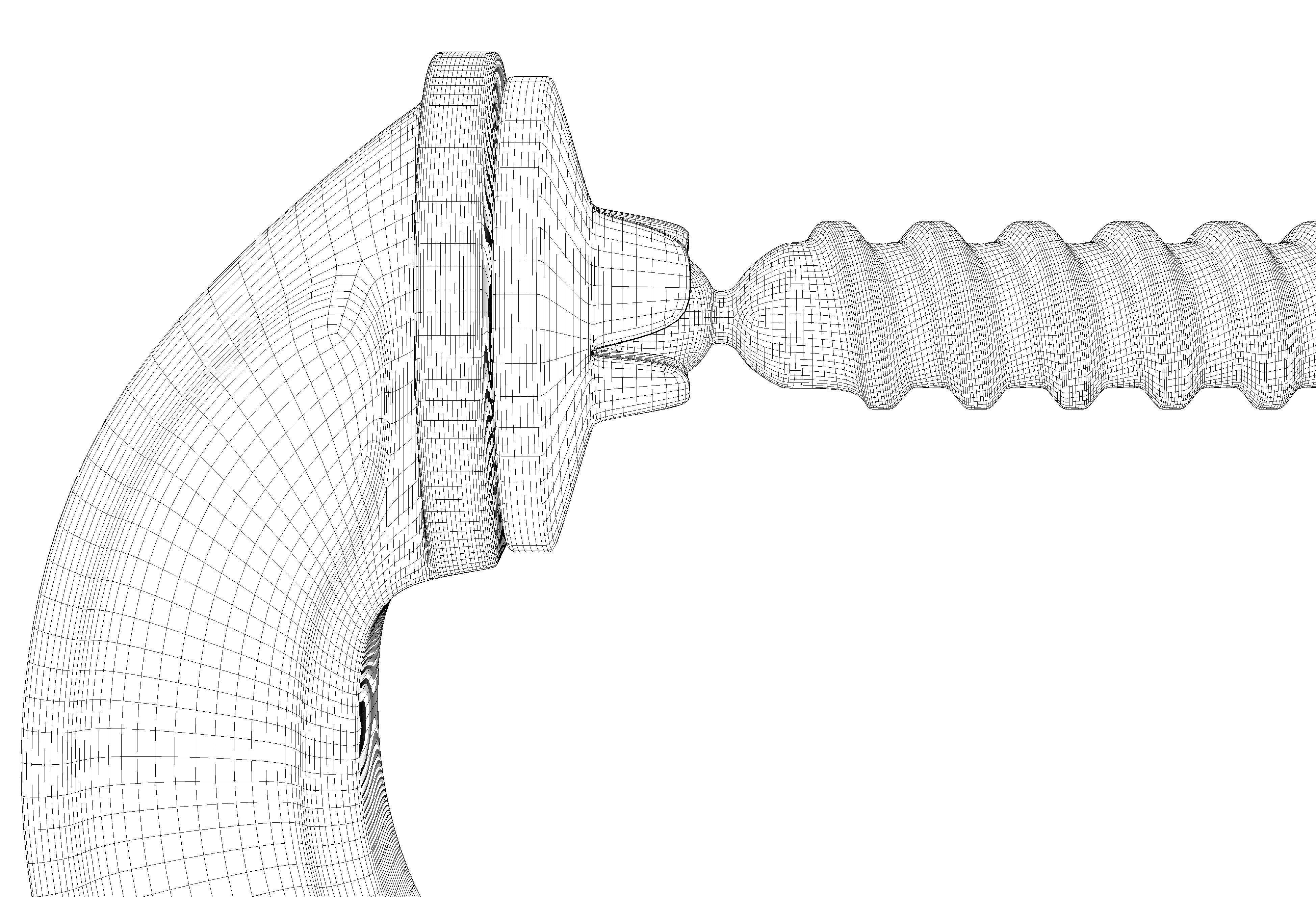 Vintage G-clamp 3D model_13