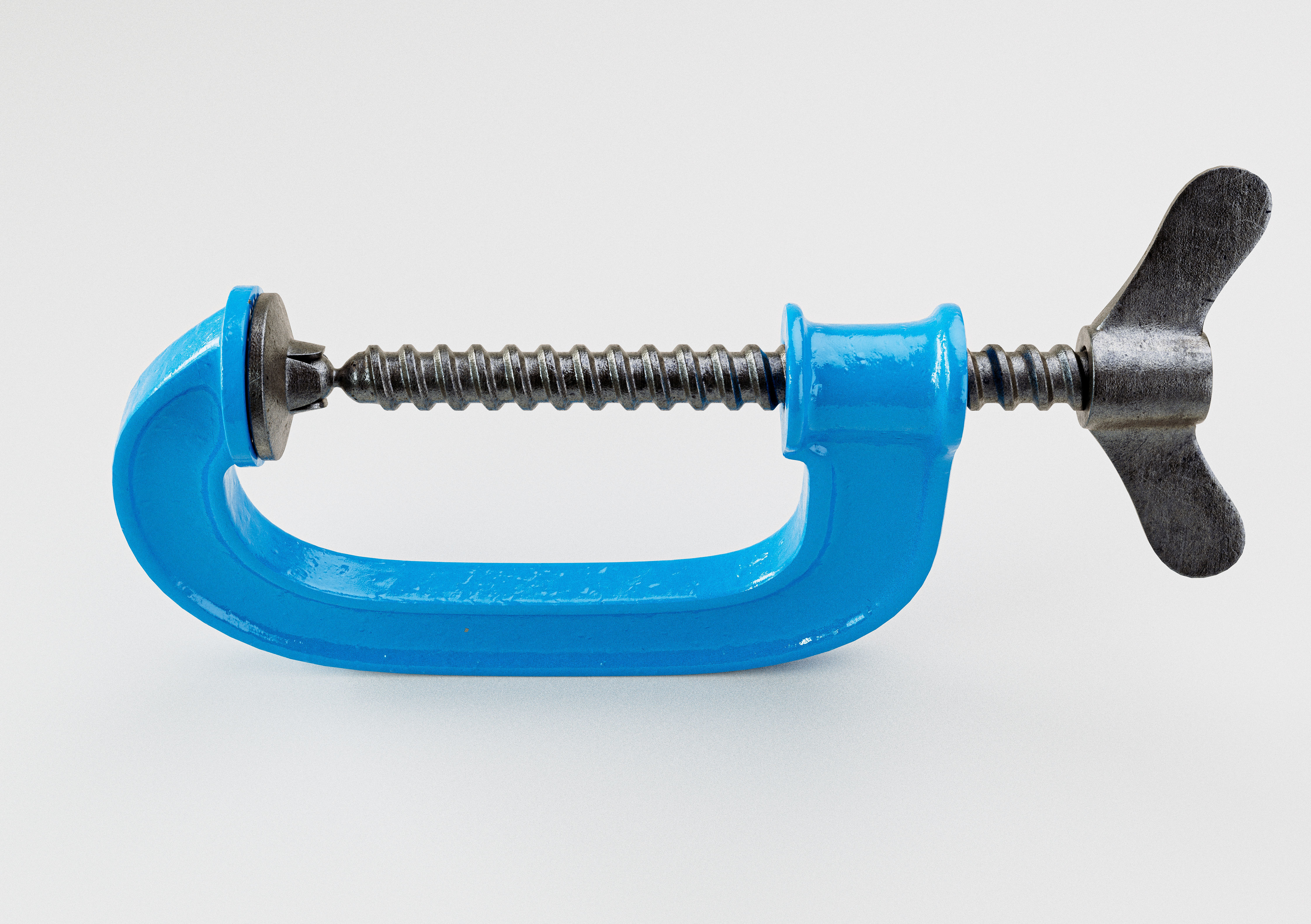 Vintage G-clamp 3D model_5