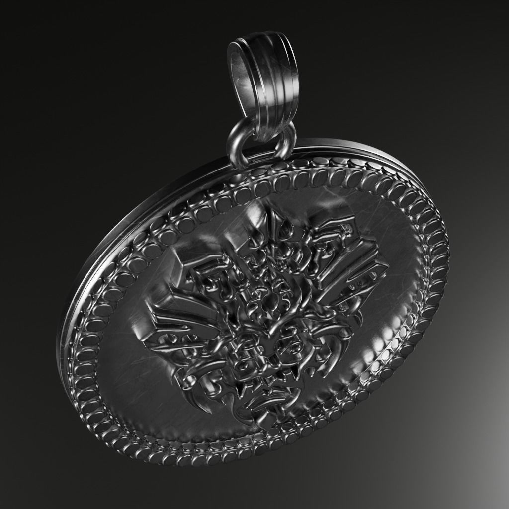 Talisman 3D printable model 3D print model_7