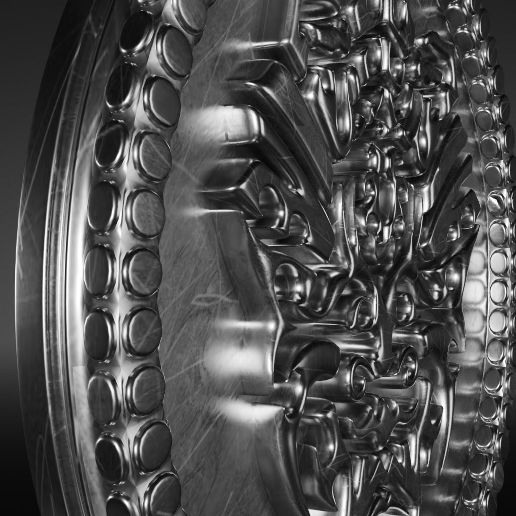 Talisman 3D printable model 3D print model_10