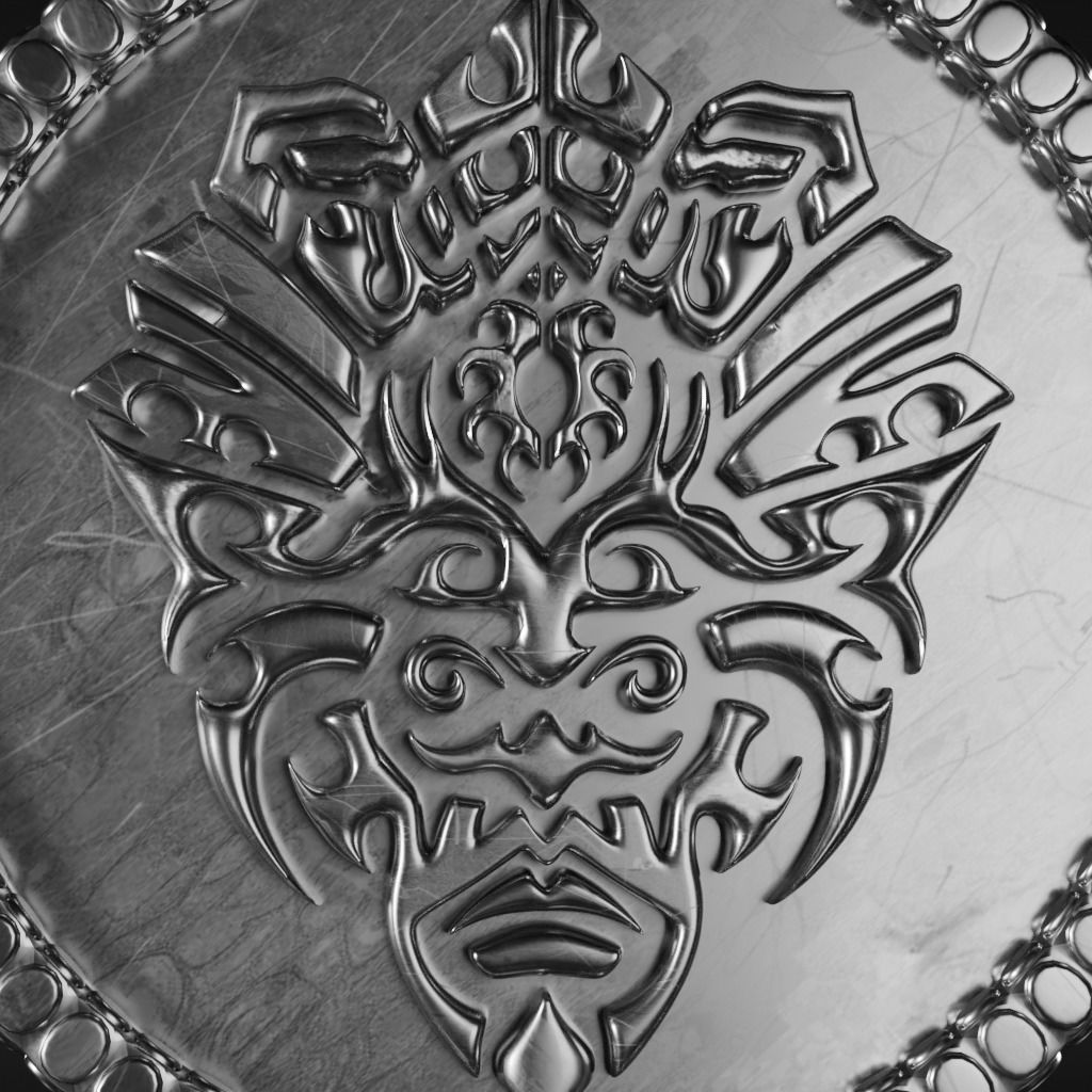 Talisman 3D printable model 3D print model_9