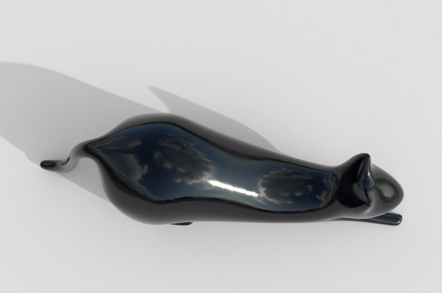 Decorative cat 3D model_4