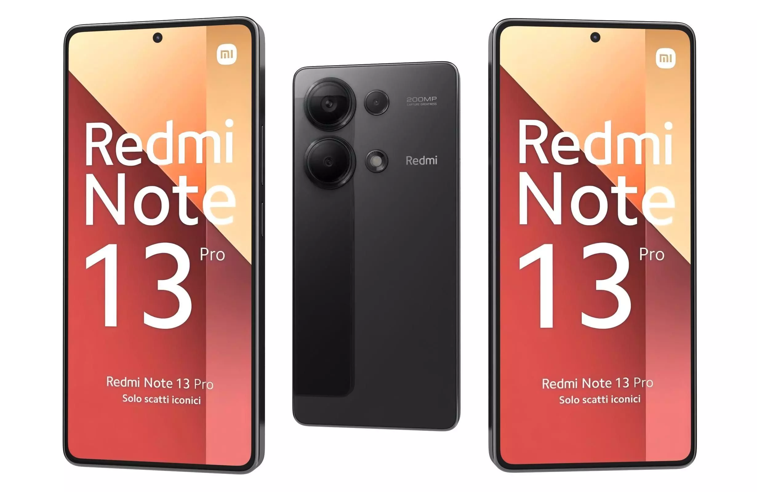 Redmi Note 13 Pro Black 3D model_0